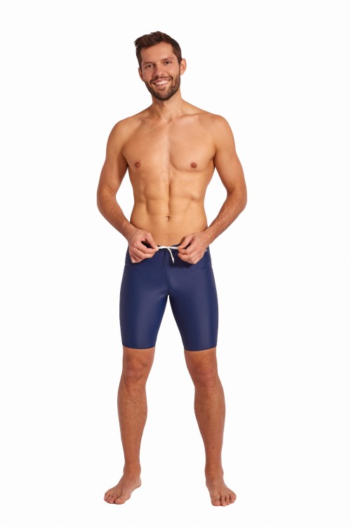 Kąpielówki męskie spodenki pływackie jammer zagano 2386 kolor granatowyKąpielówki męskie spodenki pływackie jammer zagano 2386 kolor granatowy