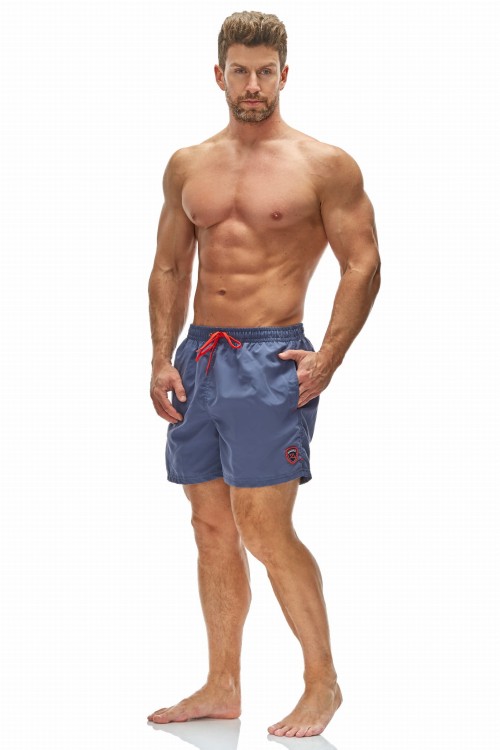 Szorty kąpielowe męskie spodenki sportowe zagano 5106 eco z ekologicznej tkaniny kolor fioletowy