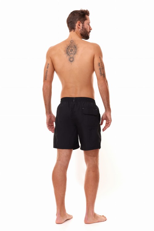 Szorty kąpielowe męskie spodenki sportowe zagano 5115 LONG z dłuższą nogawką kolor czarny