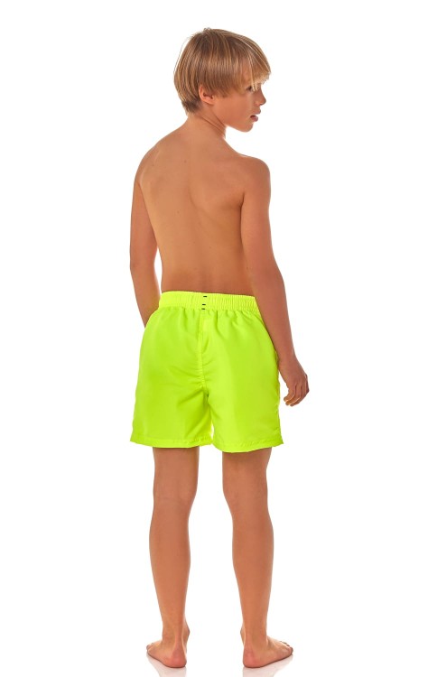 Szorty kąpielowe chłopięce, krótkie spodenki sportowe dziecięce zagano 5013 junior kolor żółty
