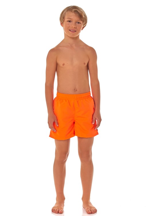 Szorty kąpielowe chłopięce, krótkie spodenki sportowe dziecięce zagano 5013 junior kolor pomarańczowy