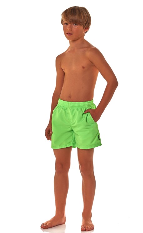 Szorty kąpielowe chłopięce, krótkie spodenki sportowe dziecięce zagano 5013 junior kolor zielony