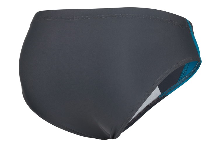 Slipy kąpielowe kąpielówki męskie na basen zagano 2374 kolor szary