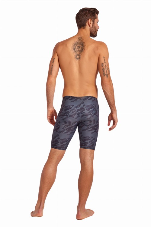 Kąpielówki męskie spodenki pływackie jammer zagano 2388 kolor czarny