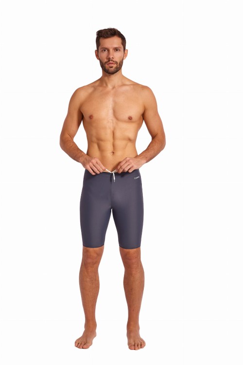 Kąpielówki męskie spodenki pływackie jammer zagano 2386 kolor szary