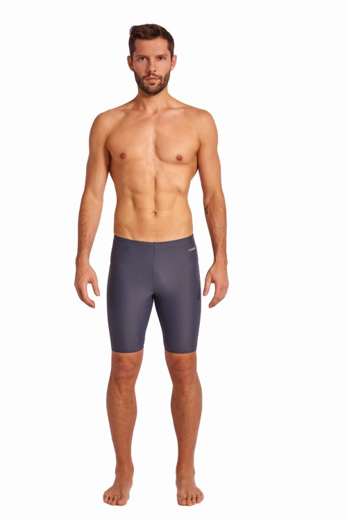 Kąpielówki męskie spodenki pływackie jammer zagano 2386 kolor szary