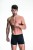 Kąpielówki męskie bokserki spodenki pływackie zagano 2304 kolor czarny