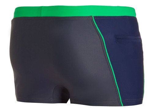 Kąpielówki męskie bokserki spodenki pływackie zagano 2316 kolor szary