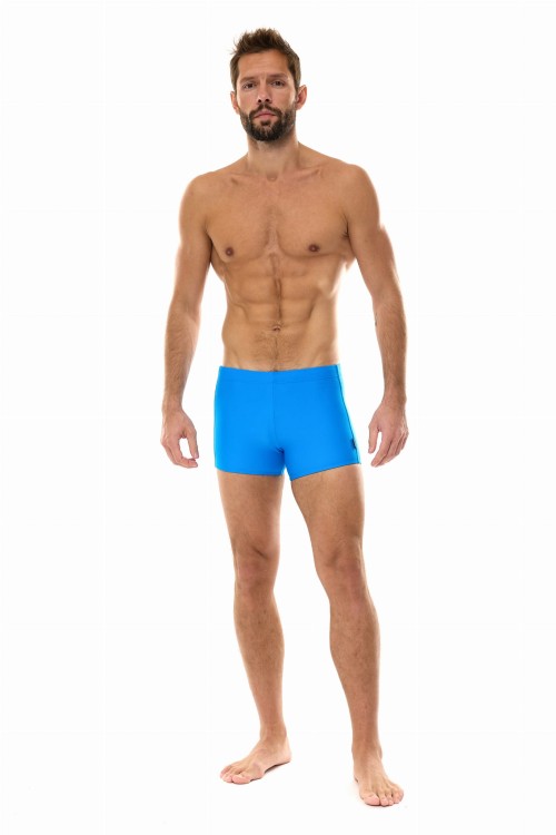 Kąpielówki męskie spodenki pływackie na basen zagano 2300 kolor jasnoniebieskie