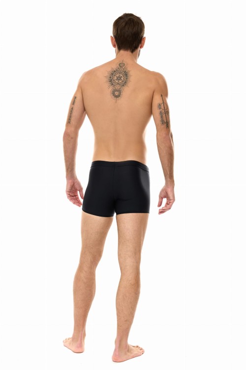 Kąpielówki męskie spodenki pływackie na basen zagano 2300 kolor czarny