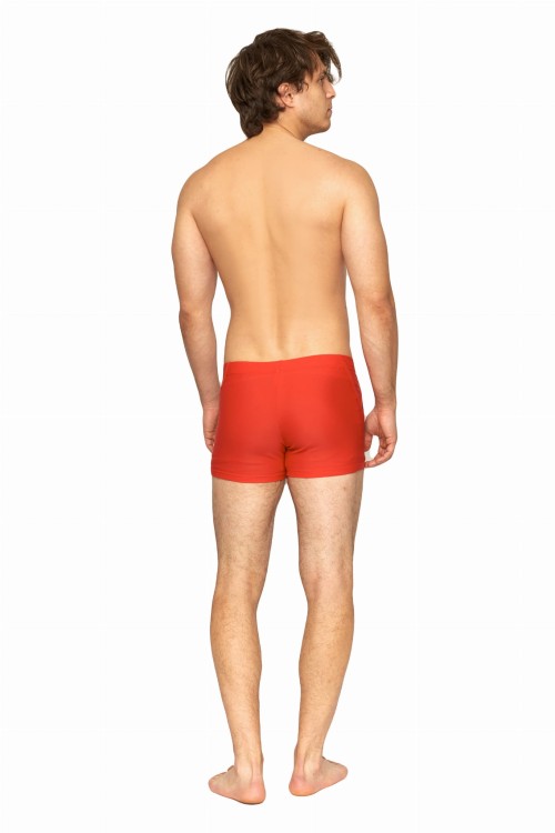Kąpielówki męskie bokserki spodenki pływackie zagano 2336 kolor czerwony