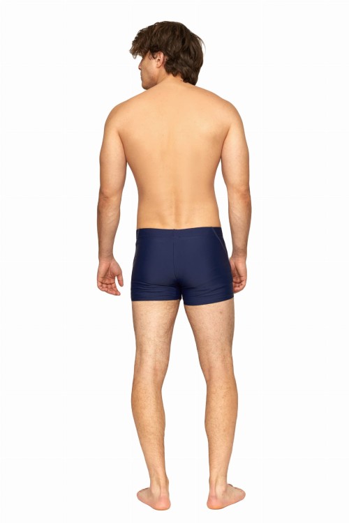 Kąpielówki męskie bokserki spodenki pływackie zagano 2336 kolor granatowy