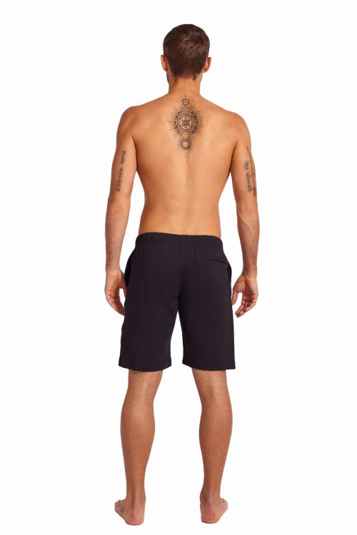 Szorty męskie bawełniane sportowe zagano 8001 kolor czarny