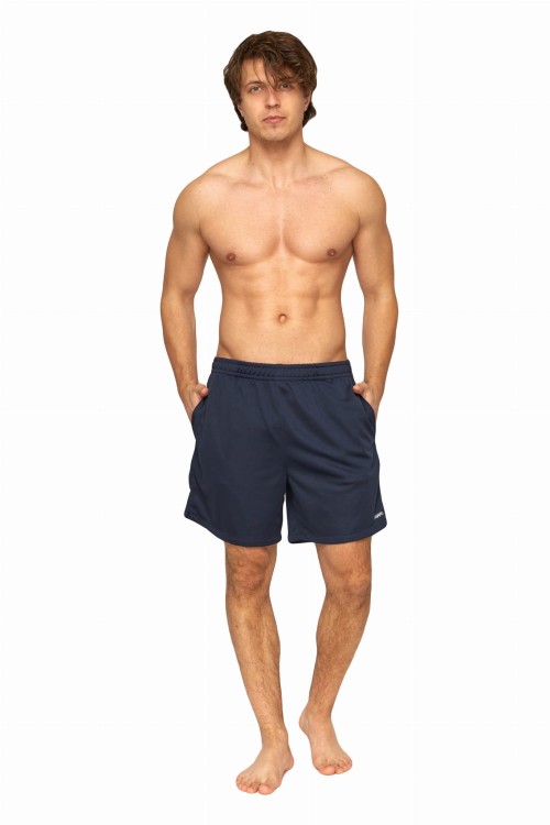 Szorty sportowe męskie treningowe zagano 5019 kolor granatowy