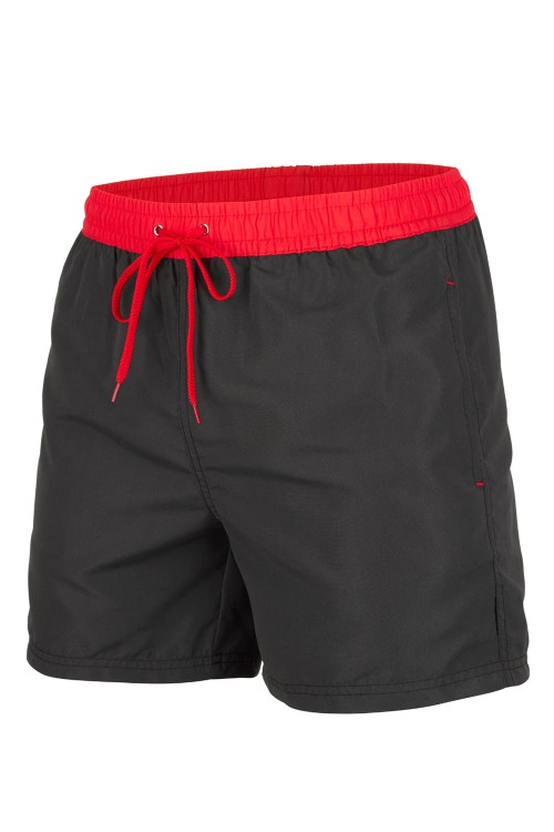 Szorty kąpielowe męskie spodenki sportowe zagano 5014 eco z ekologicznej tkaniny kolor czarny