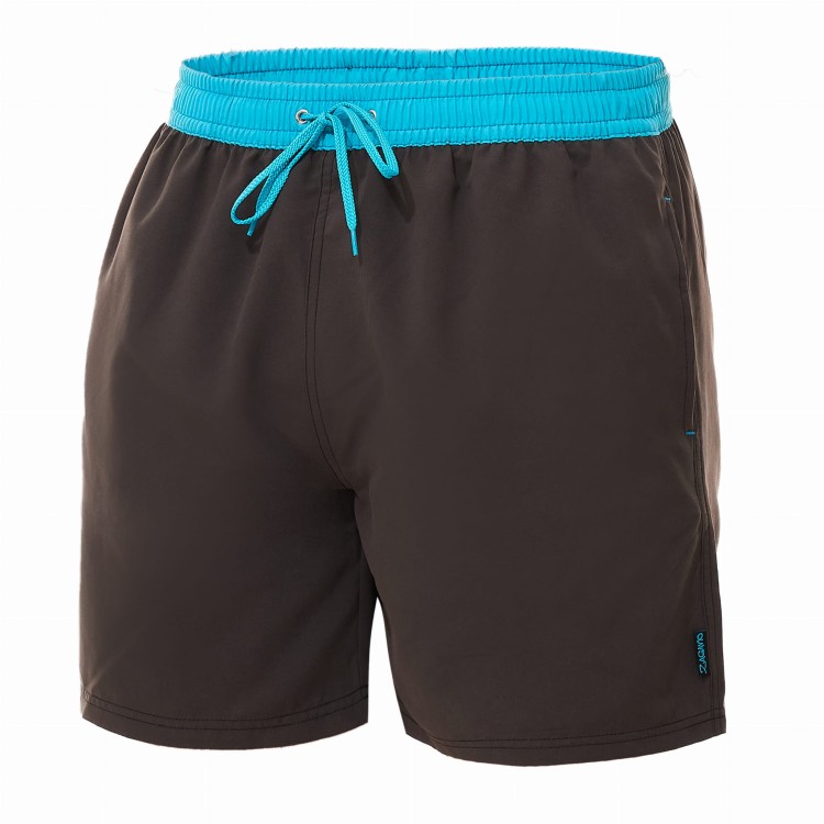 Szorty kąpielowe męskie spodenki sportowe zagano 5014 eco z ekologicznej tkaniny kolor szary