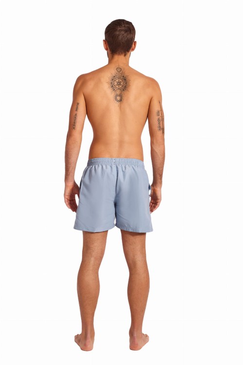 Szorty kąpielowe męskie spodenki sportowe zagano 5013 błękitne