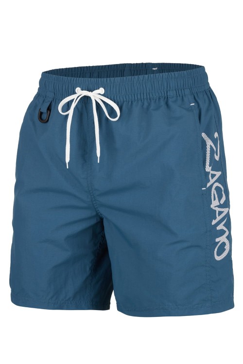Szorty kąpielowe męskie spodenki sportowe zagano 5126 kolor niebieski