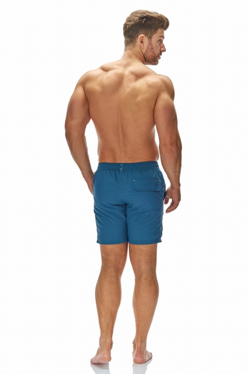 Szorty kąpielowe męskie spodenki sportowe zagano 5126 kolor niebieski