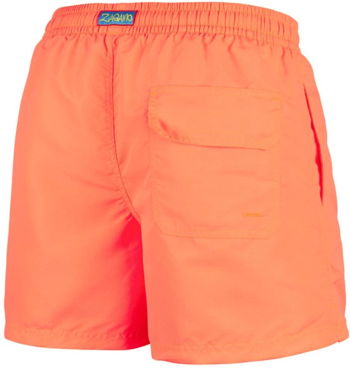 Szorty kąpielowe męskie neonowe spodenki sportowe zagano 5107 kolor pomarańczowy