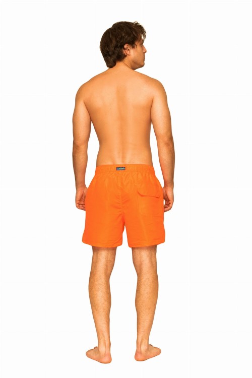 Szorty kąpielowe męskie neonowe spodenki sportowe zagano 5107 kolor pomarańczowy