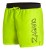 Szorty kąpielowe męskie spodenki neonowe zagano 5116 kolor żółto czarny