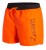 Szorty kąpielowe męskie spodenki neonowe zagano 5116 kolor pomarańczowo czarny