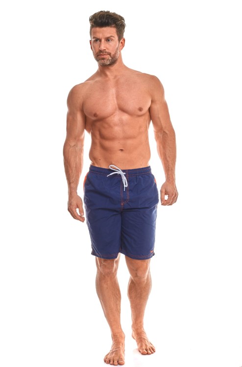 Szorty kąpielowe męskie spodenki sportowe zagano 2216 kolor granatowy