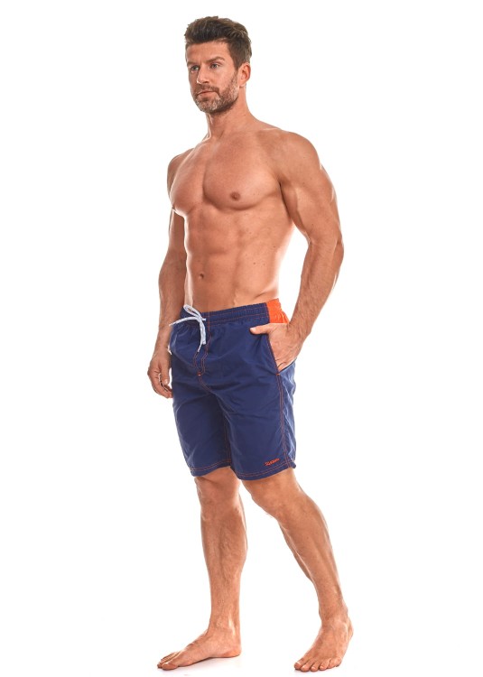 Szorty kąpielowe męskie spodenki sportowe zagano 2216 kolor granatowy