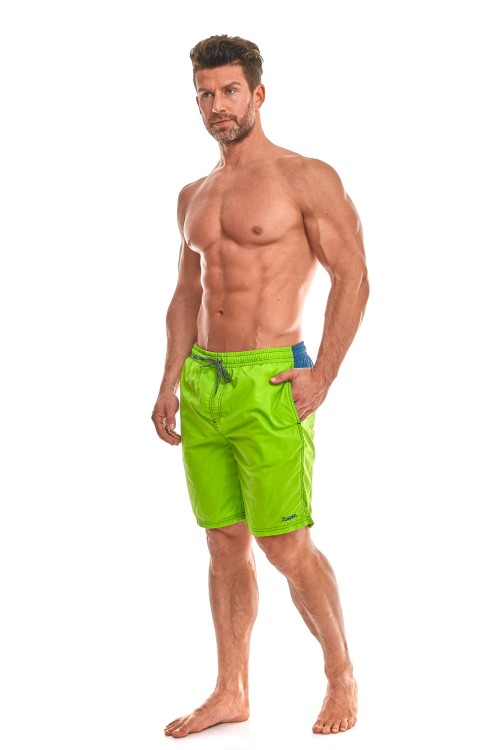 Szorty kąpielowe męskie spodenki sportowe zagano 2216 kolor zielony
