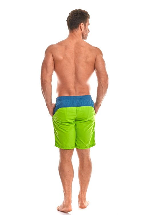 Szorty kąpielowe męskie spodenki sportowe zagano 2216 kolor zielony