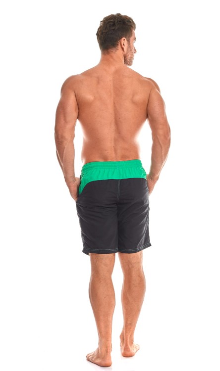 Szorty kąpielowe męskie spodenki sportowe zagano 2216 kolor czarny