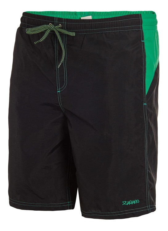 Szorty kąpielowe męskie spodenki sportowe zagano 2216 kolor czarny