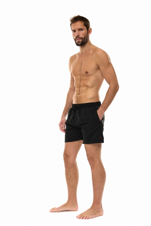 Szorty kąpielowe męskie spodenki sportowe zagano 5012 kolor czarny
