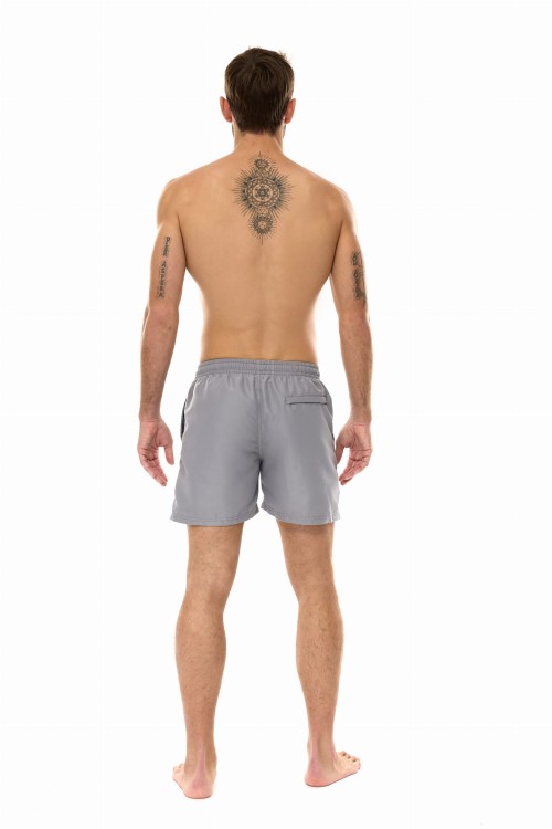 Szorty kąpielowe męskie spodenki sportowe zagano 5012 kolor jasnoszary