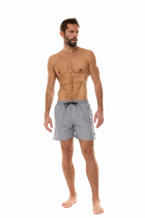 Szorty kąpielowe męskie spodenki sportowe zagano 5012 kolor jasnoszary