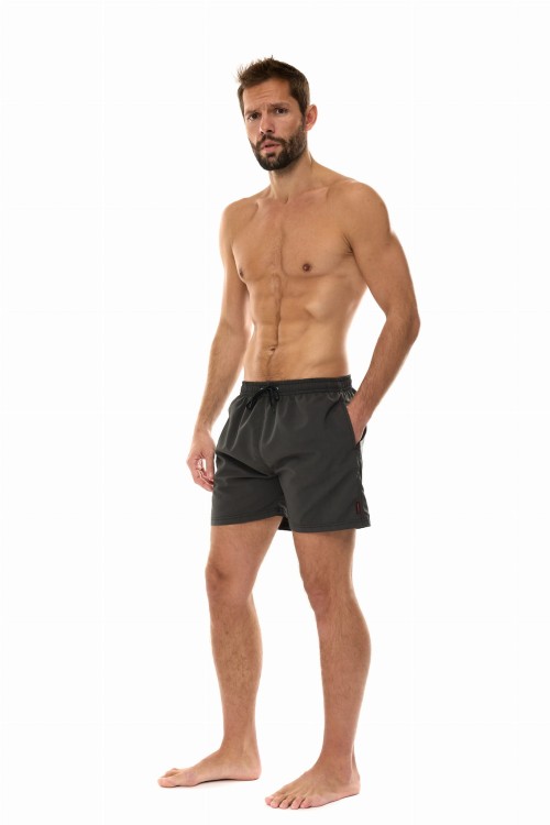 Szorty kąpielowe męskie spodenki sportowe zagano 5012 kolor ciemnoszary
