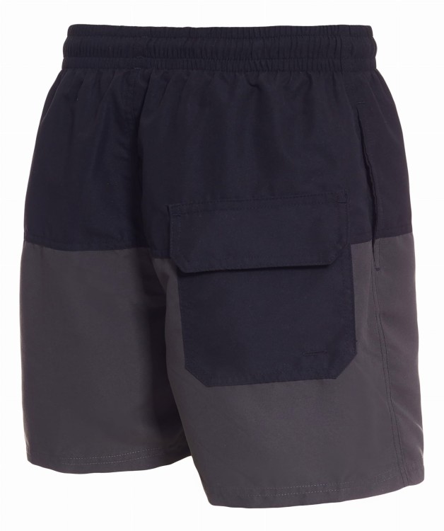 Szorty kąpielowe męskie spodenki sportowe zagano 5142 dwukolorowe kolor czarno szary