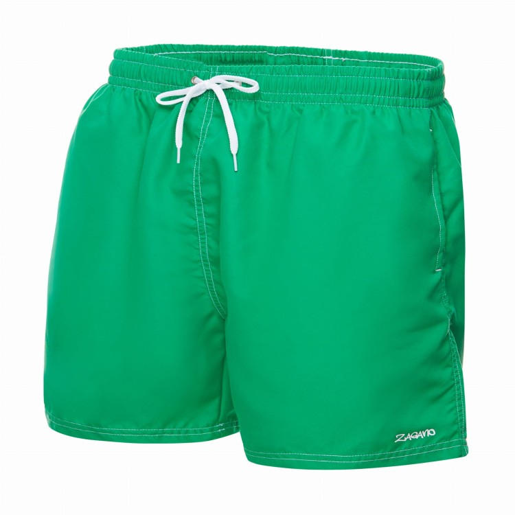 Szorty kąpielowe męskie spodenki sportowe zagano 5108 kolor ciemnozielone