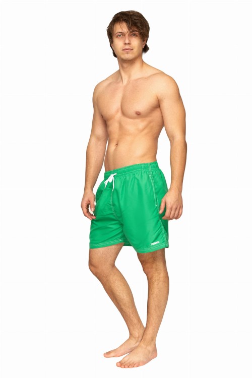 Szorty kąpielowe męskie spodenki sportowe zagano 5108 kolor ciemnozielone