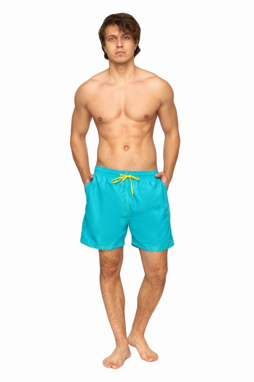 Szorty kąpielowe męskie spodenki sportowe zagano 5108 kolor turkusowy