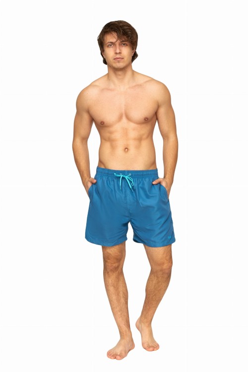 Szorty kąpielowe męskie spodenki sportowe zagano 5108 kolor niebieski