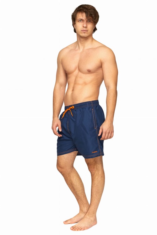 Szorty kąpielowe męskie spodenki sportowe zagano 5108 kolor granatowy
