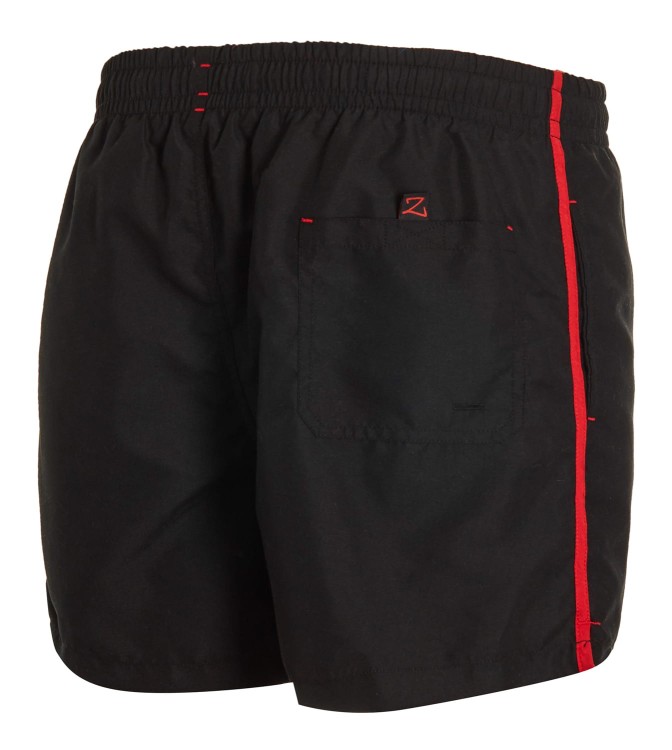 Szorty kąpielowe męskie spodenki sportowe zagano 5105 z logo w formie tarczy kolor czarny