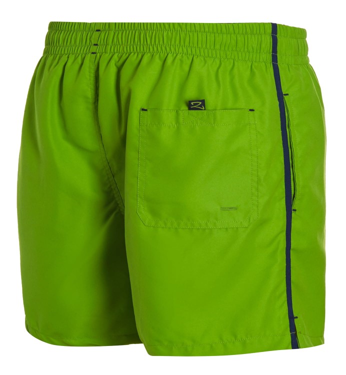 Szorty kąpielowe męskie spodenki sportowe zagano 5105 z logo w formie tarczy kolor zielony