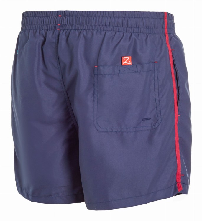 Szorty kąpielowe męskie spodenki sportowe zagano 5105 z logo w formie tarczy kolor fioletowy
