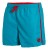 Szorty kąpielowe męskie spodenki sportowe zagano 5105 z logo w formie tarczy kolor turkusowy