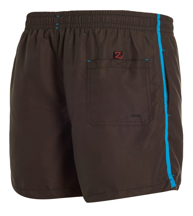 Szorty kąpielowe męskie spodenki sportowe zagano 5105 z logo w formie tarczy kolor szary