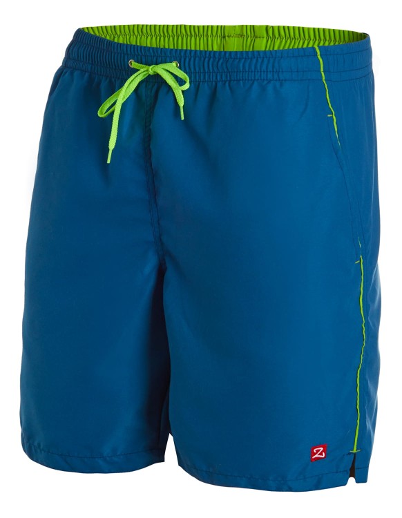 Szorty kąpielowe męskie spodenki sportowe zagano 5104 z dłuższą nogawką kolor niebieski