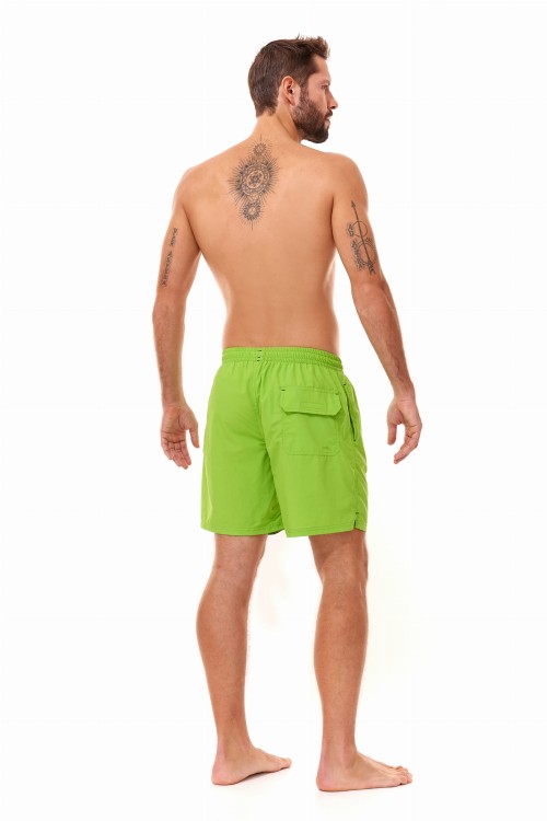Szorty kąpielowe męskie spodenki sportowe zagano 5115 LONG z dłuższą nogawką kolor zielony